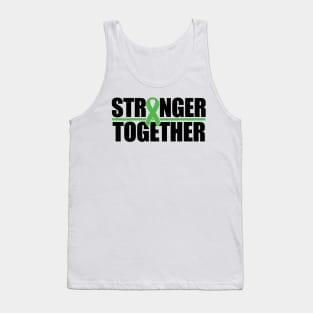 Stronger Together - Green Ribbon Tank Top